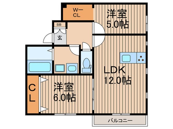 リジエール　上島の物件間取画像